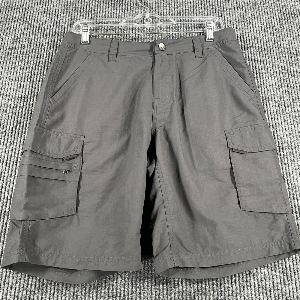 REI Cargo Shorts Womens Size 8 Gray Performance Outdoor Lightweight Hiking Camp